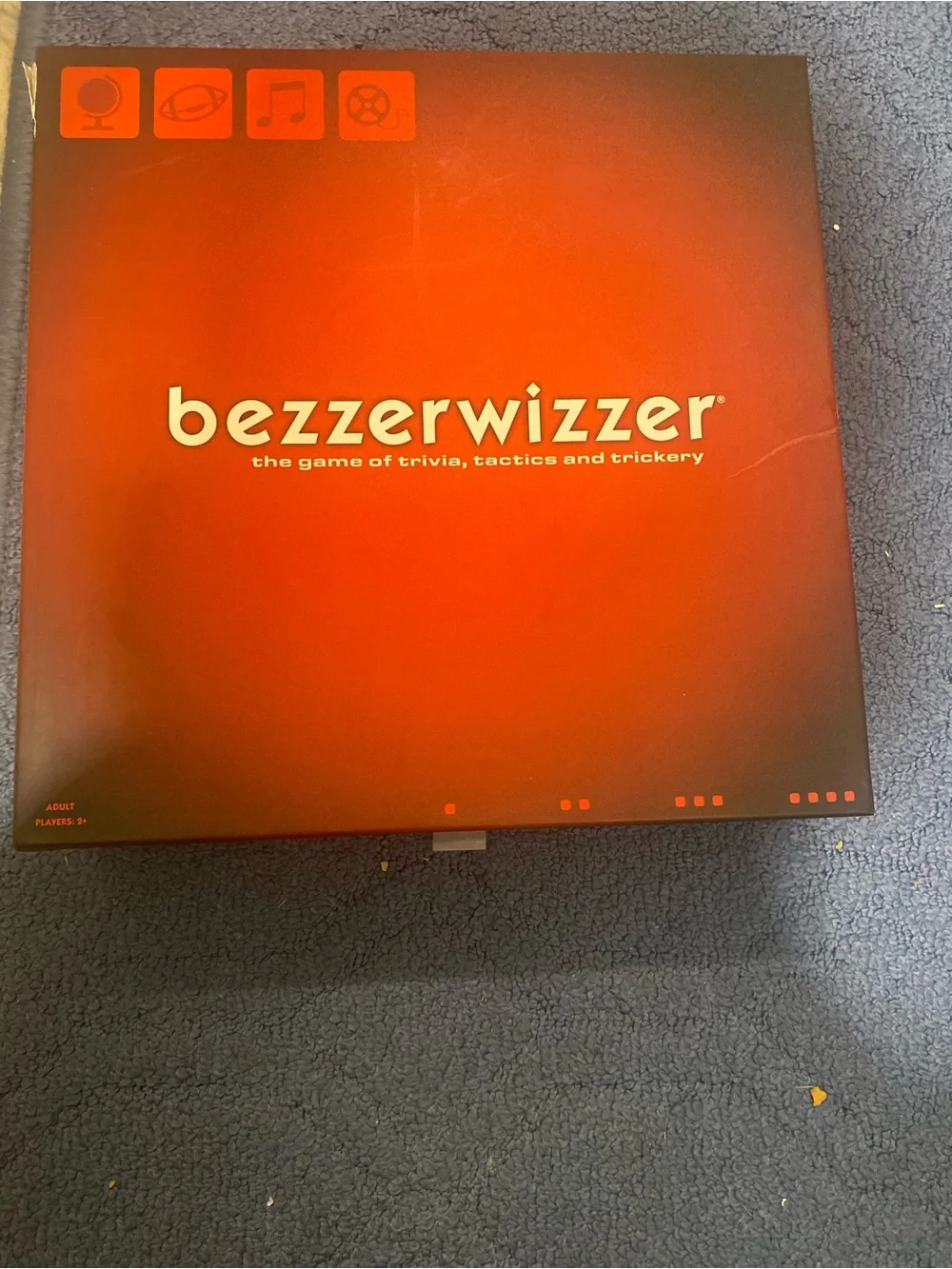 Trivia Board Game - Red
